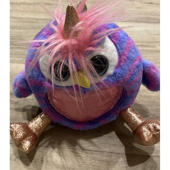 Flair Peacock Wild Heart Surprise Zuru Rainbocorns Purple Pink Great Plush Gift - Picture 1 of 12